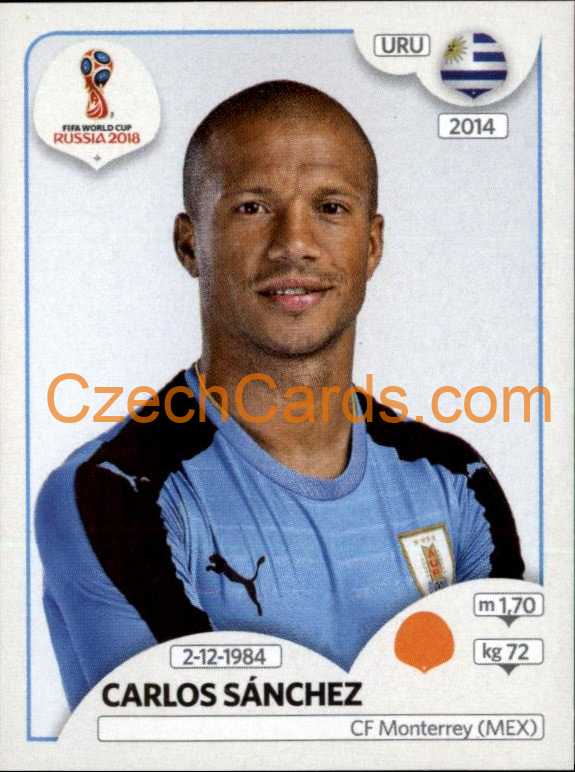 Carlos Sánchez 2018 Panini World Cup Russia Black #105