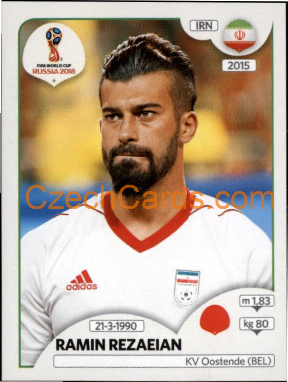 Ramin Rezaeian 2018 Panini World Cup Russia Black #180