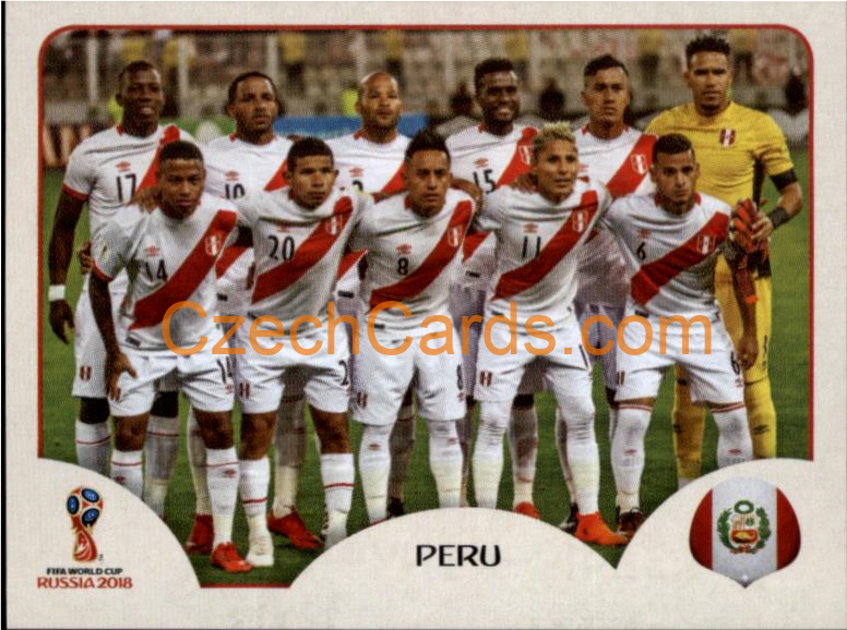 Team Photo 2018 Panini World Cup Russia Black #233