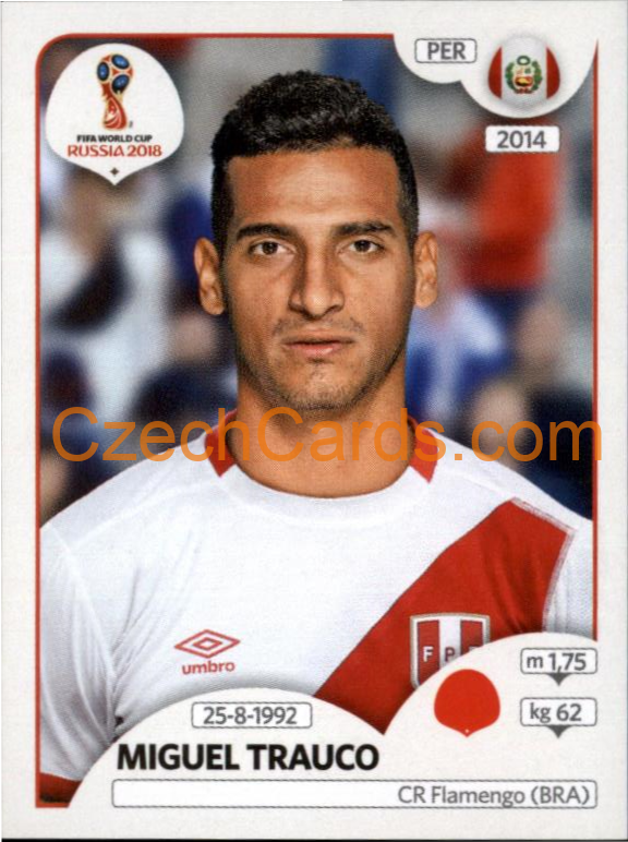 Miguel Trauco 2018 Panini World Cup Russia Black #237