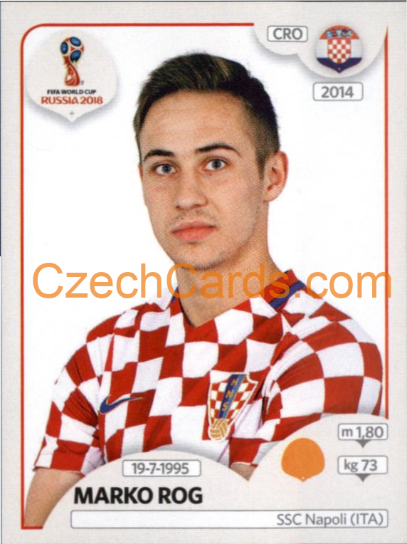 Marko Rog 2018 Panini World Cup Russia Black #324