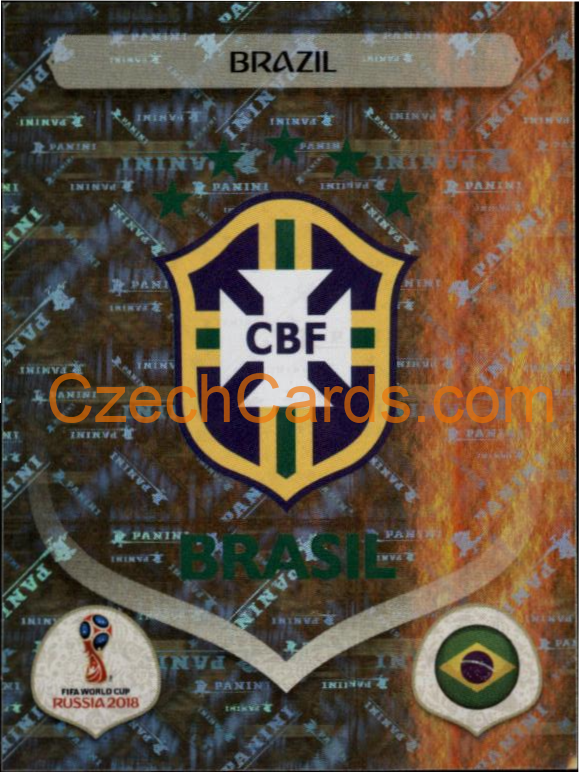 Team Emblem 2018 Panini World Cup Russia metal Black #352