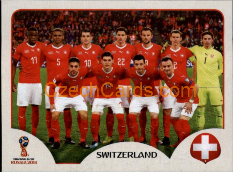 Team Photo 2018 Panini World Cup Russia  Black #373