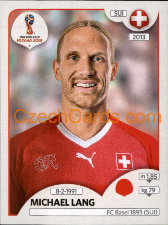 Michael Lang 2018 Panini World Cup Russia  Black #377