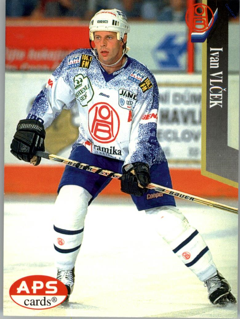 Ivan Vlček APS 97/98 hokejová karta #175