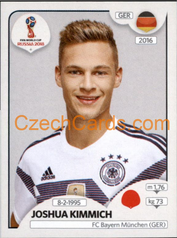 Joshua Kimmich 2018 Panini World Cup Russia Black #438