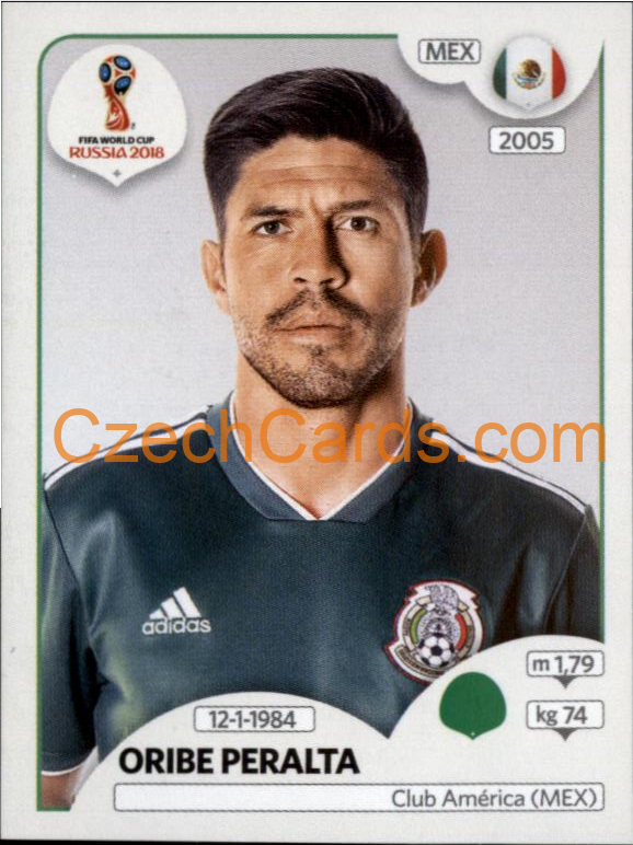 Oribe Peralta 2018 Panini World Cup Russia Black #471