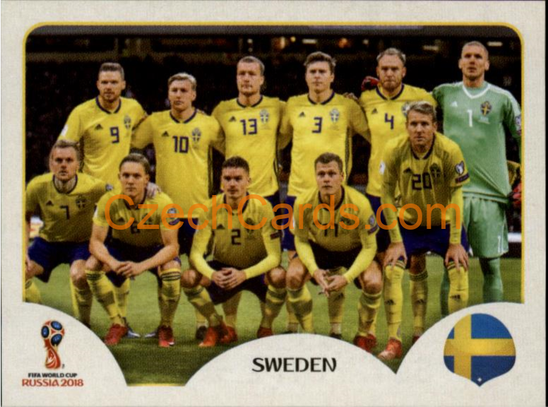 Team Photo 2018 Panini World Cup Russia Black #473