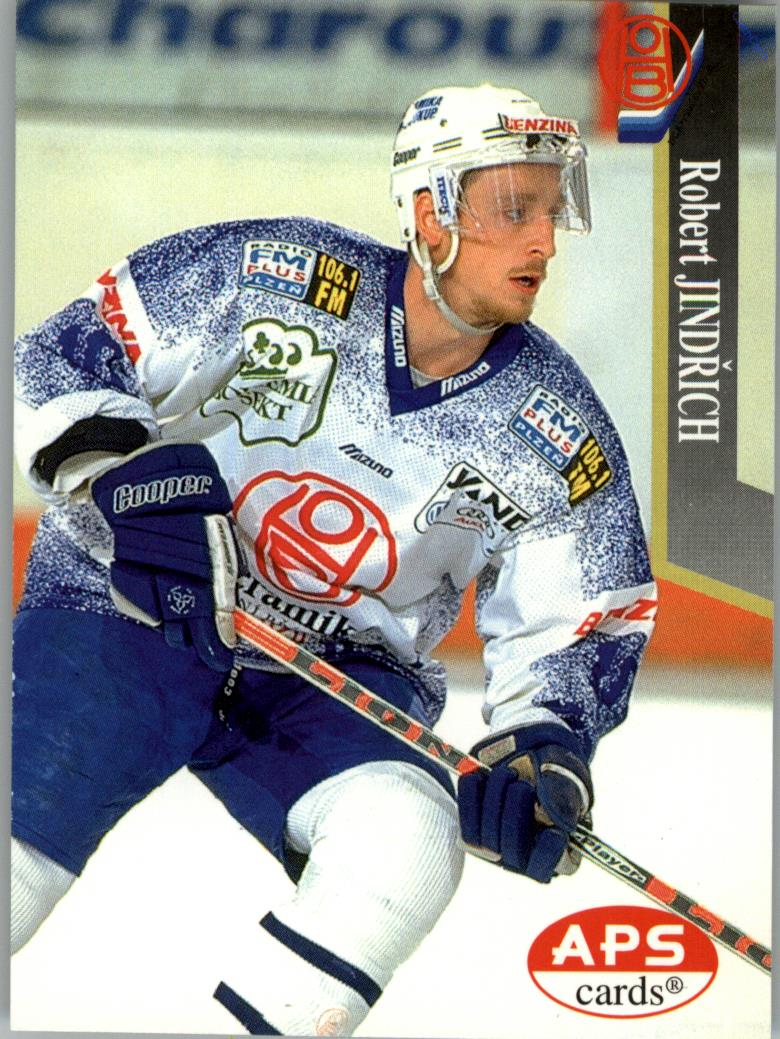 Robert Jindřich APS 97/98 hokejová karta #176