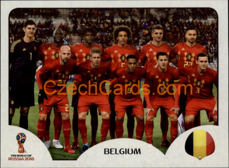 Team Photo 2018 Panini World Cup Russia Black #513
