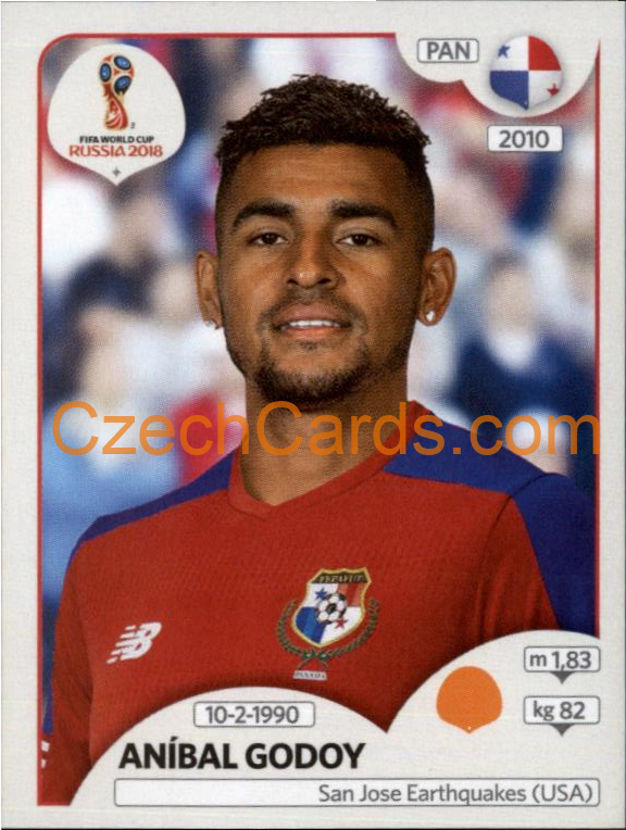 Aníbal Godoy 2018 Panini World Cup Russia Black #547