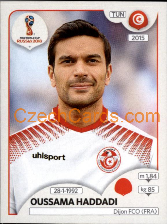 Oussama Haddadi 2018 Panini World Cup Russia Black #560