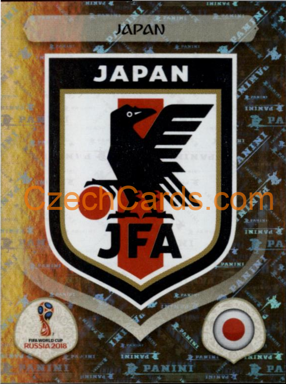 Team Emblem 2018 Panini World Cup Russia metal Black #652
