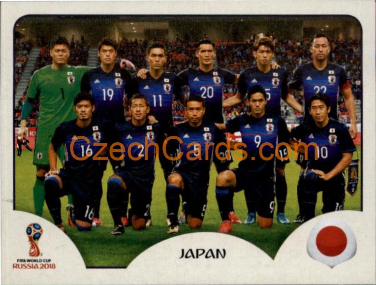 Team Photo 2018 Panini World Cup Russia Black #653