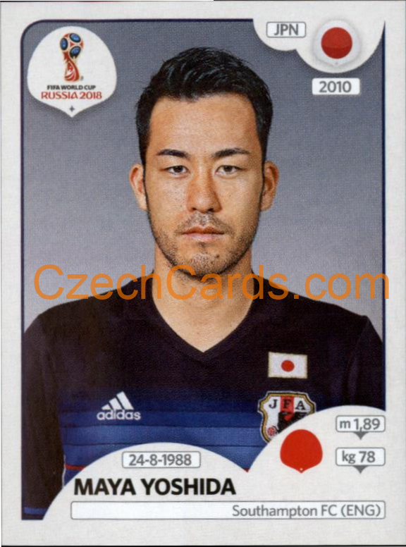 Maya Yoshida 2018 Panini World Cup Russia Black #661
