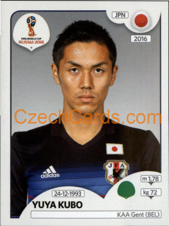 Yūya Kubo 2018 Panini World Cup Russia Black #670