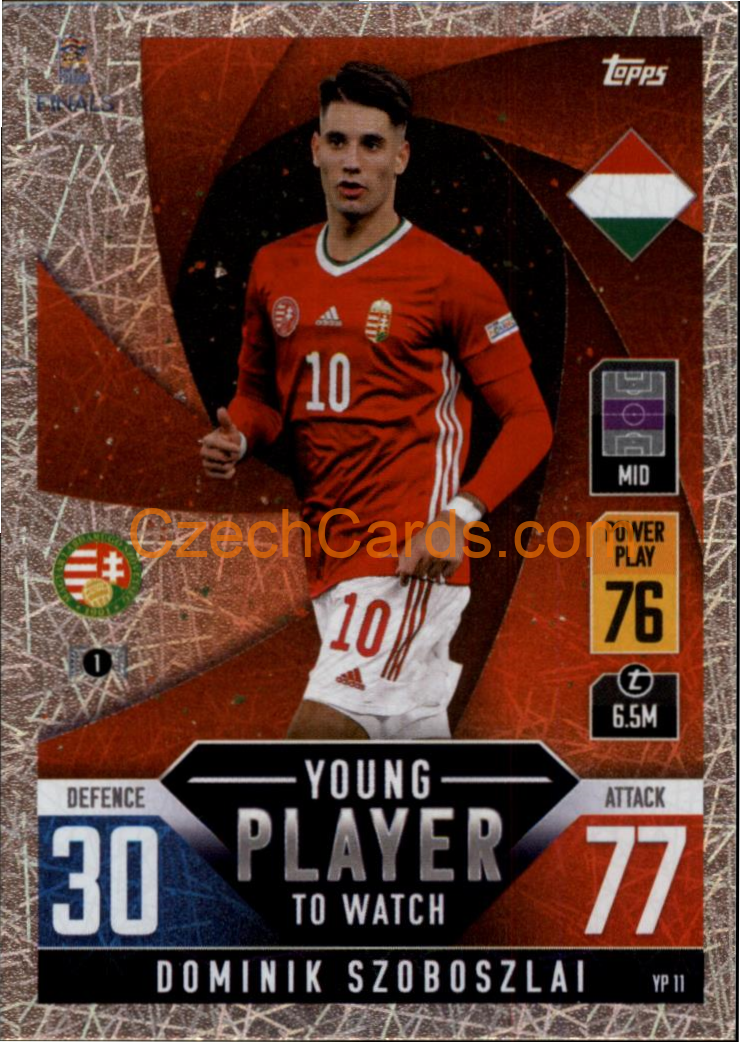 Dominik Szoboszlai 2022/23 Match Attax 101 Young Player #YP11