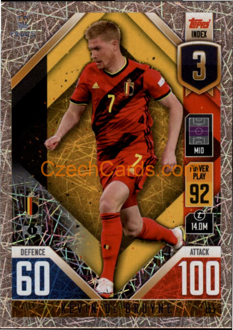 Kevin De Bruyne 2022/23 Match Attax 101 #CD3