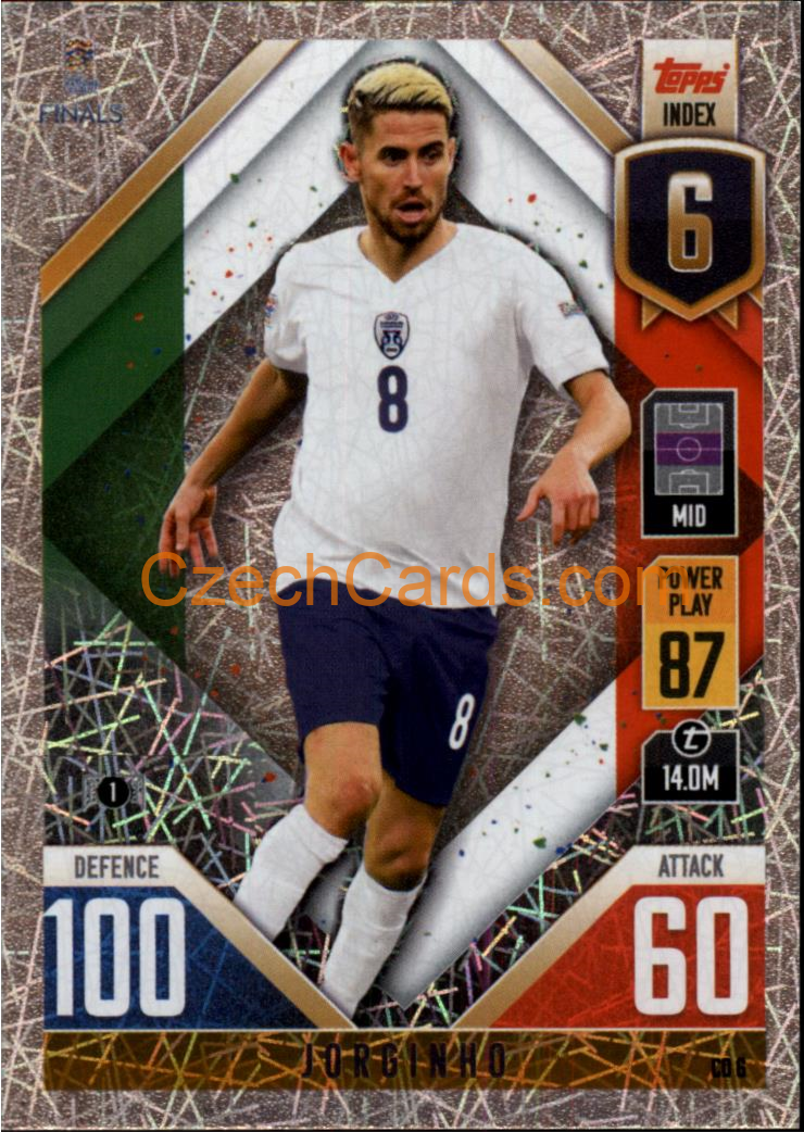 Jorginho 2022/23 Match Attax 101 #CD6