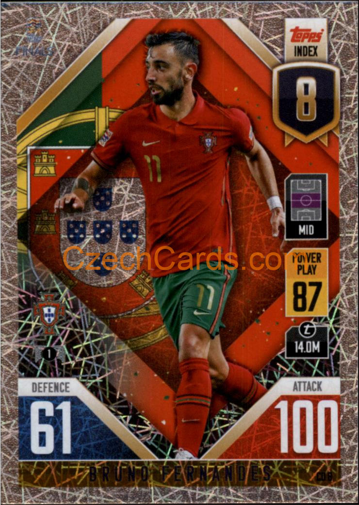 Bruno Fernandes 2022/23 Match Attax 101 #CD8