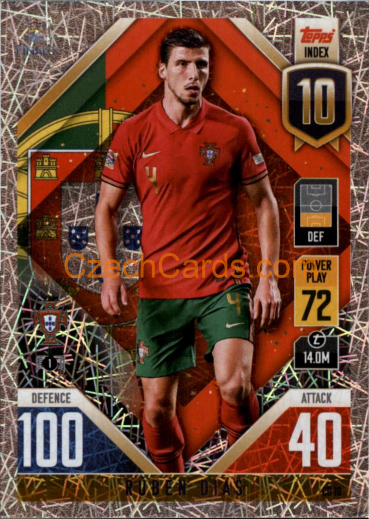 Rúben Dias 2022/23 Match Attax 101 #CD10