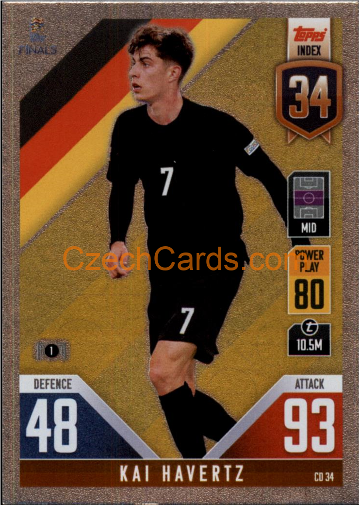 Kai Havertz 2022/23 Match Attax 101 #CD34