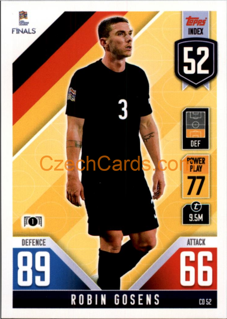 Robin Gosens 2022/23 Match Attax 101 #CD52