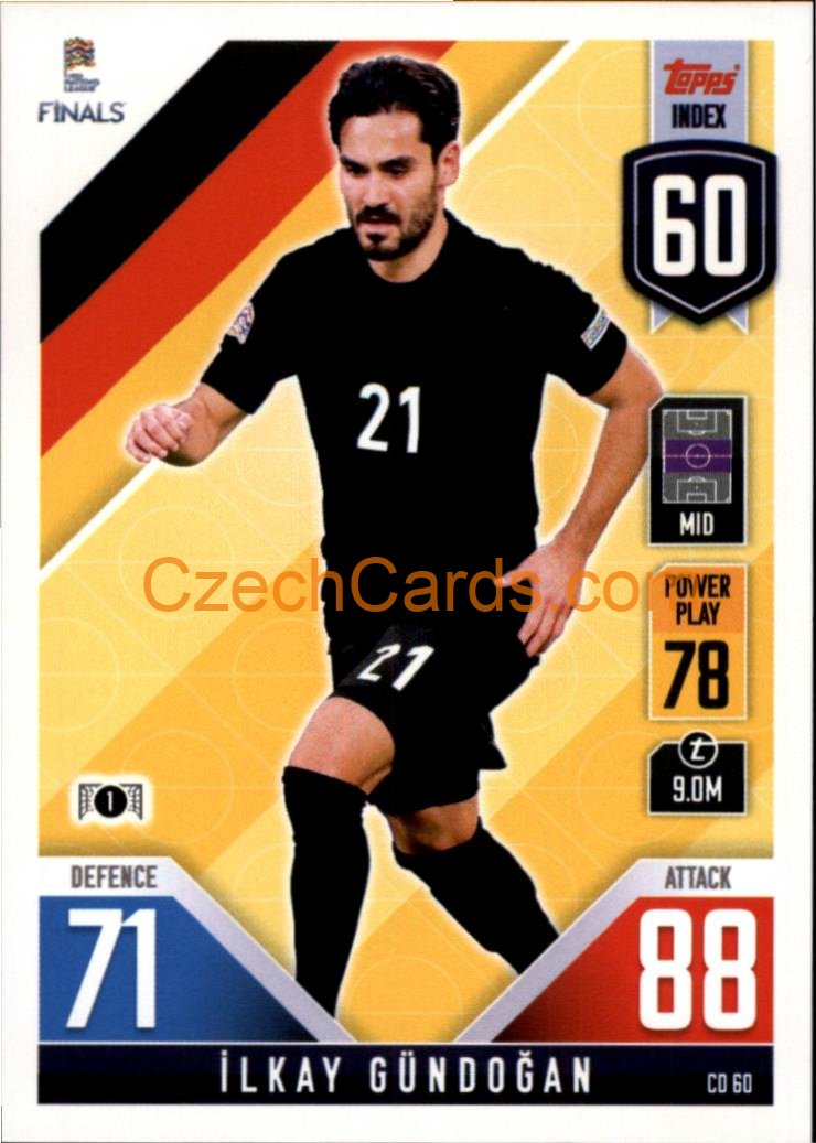 İlkay Gündoğan 2022/23 Match Attax 101 #CD60