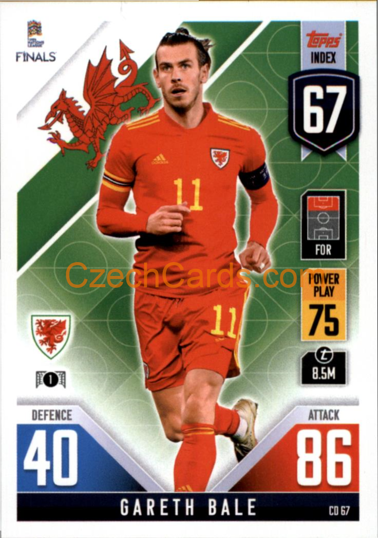 Gareth Bale 2022/23 Match Attax 101 #CD67