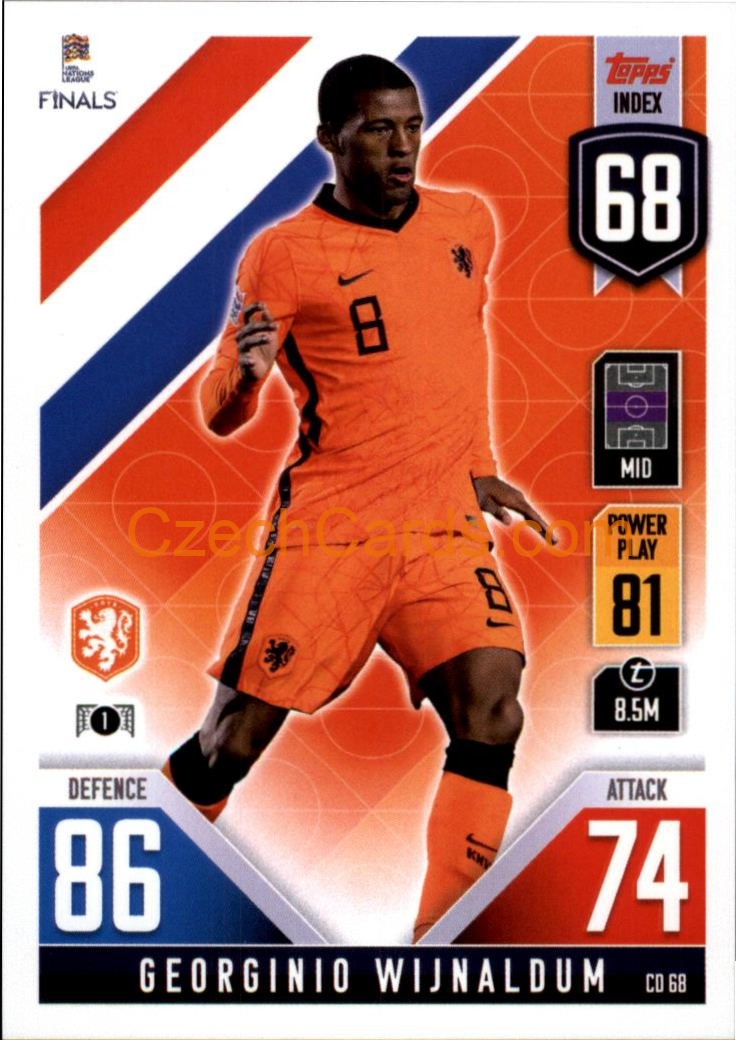 Georginio Wijnaldum 2022/23 Match Attax 101 #CD68