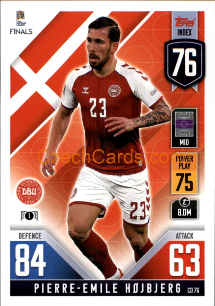 Pierre-Emile Højbjerg 2022/23 Match Attax 101 #CD76