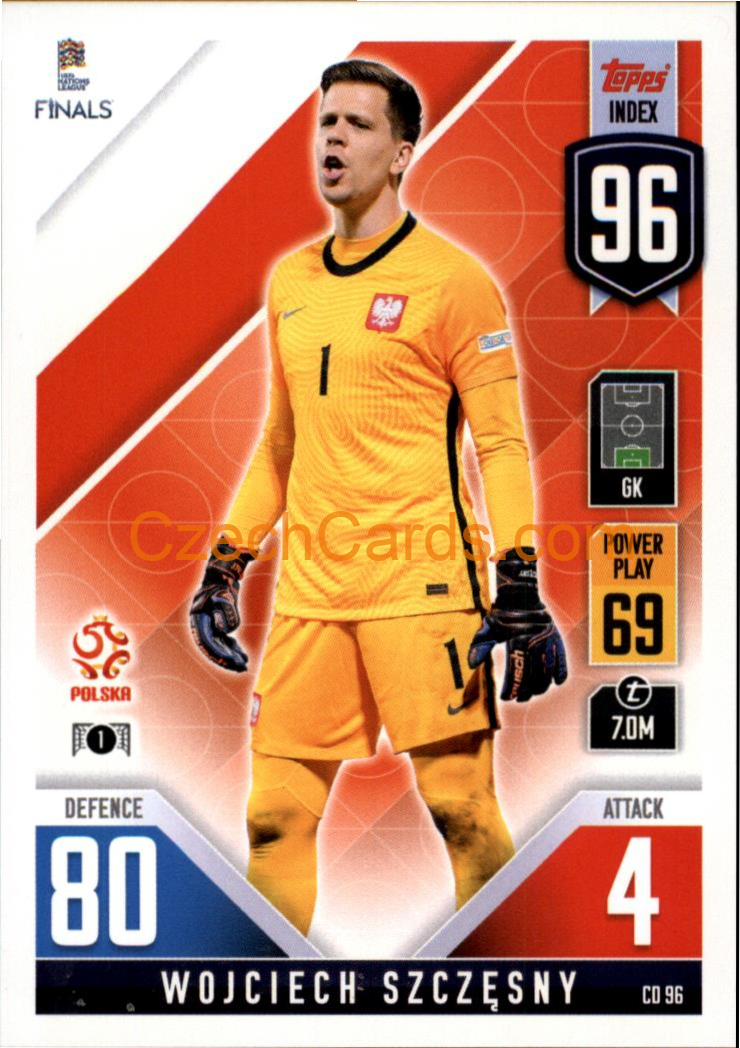 Wojciech Szczęsny 2022/23 Match Attax 101 #CD96
