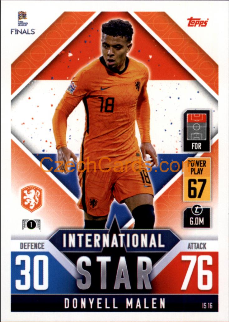 Donyell Malen 2022/23 Match Attax 101 #IS16