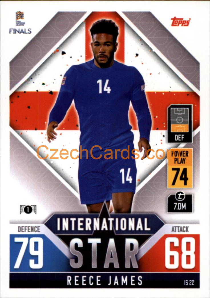 Reece James 2022/23 Match Attax 101 #IS22