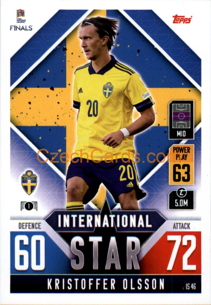 Kristoffer Olsson 2022/23 Match Attax 101 #IS46