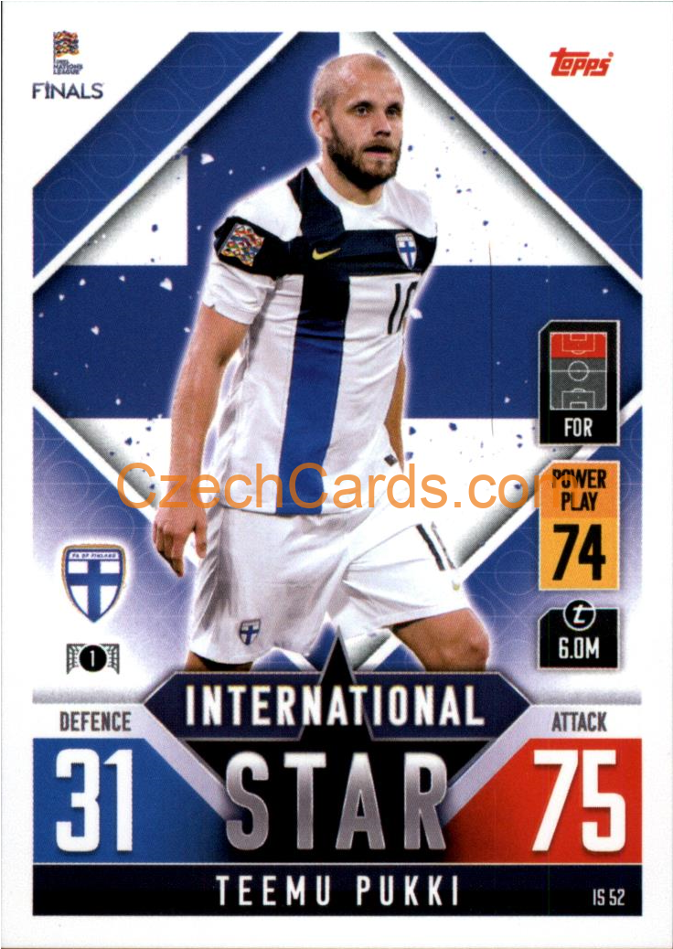 Teemu Pukki 2022/23 Match Attax 101 #IS52