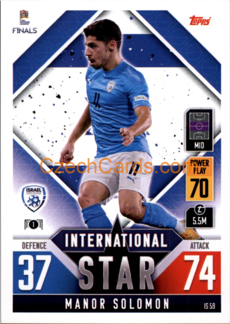Manor Solomon 2022/23 Match Attax 101 #IS59