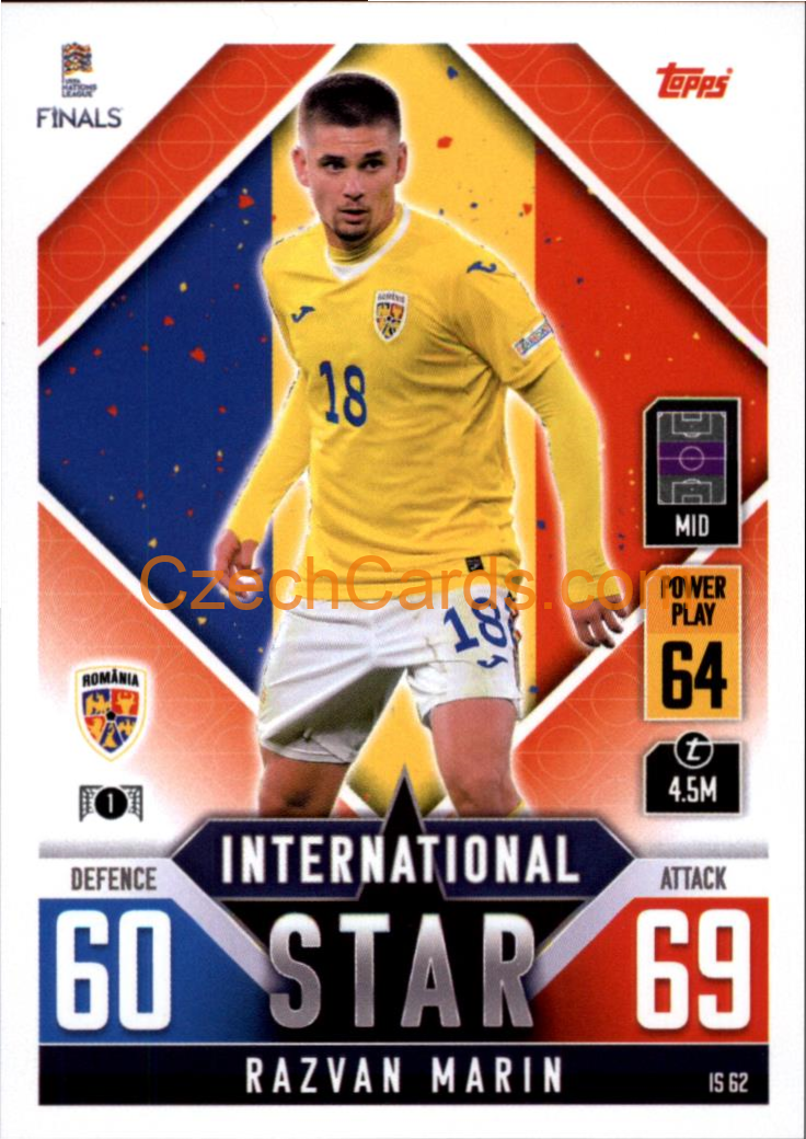 Razvan Marin 2022/23 Match Attax 101 #IS62
