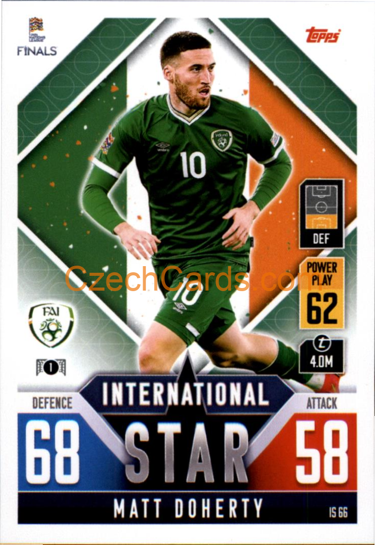 Matt Doherty 2022/23 Match Attax 101 #IS66