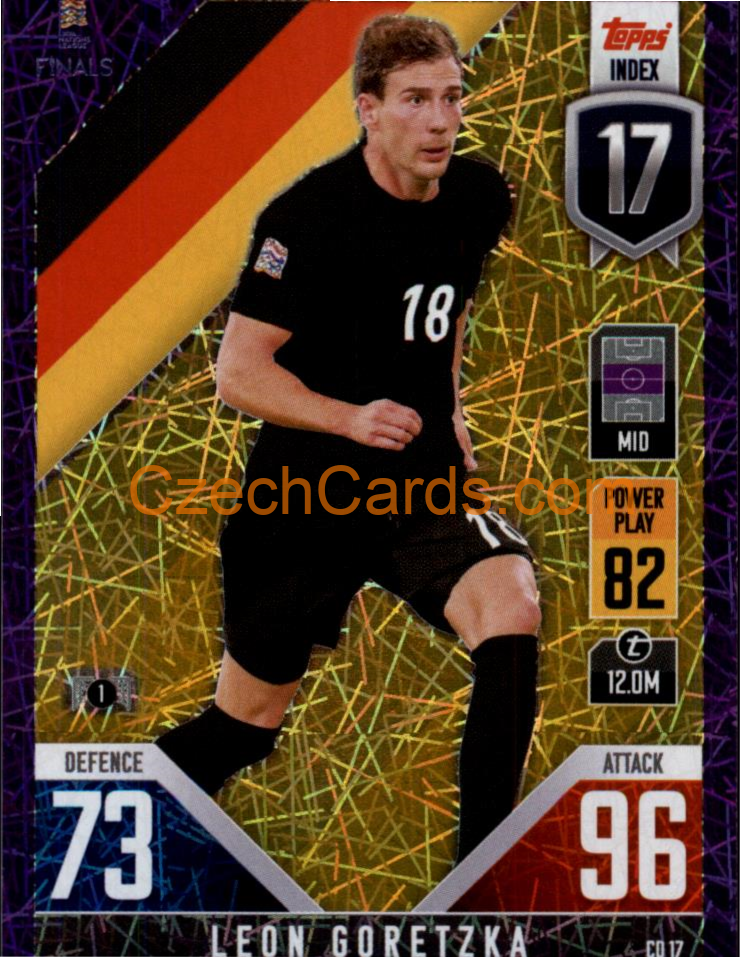 Leon Goretzka 2022/23 Match Attax 101 purple #CD17