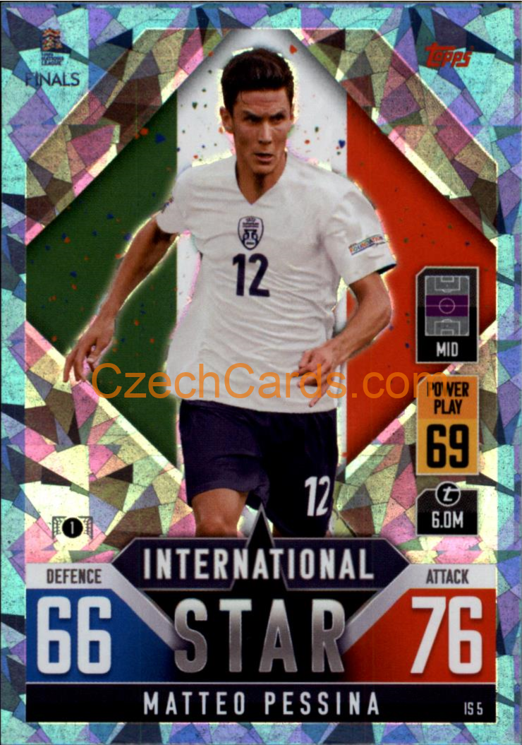 Matteo Pessina 2022/23 Match Attax 101 blue #IS5
