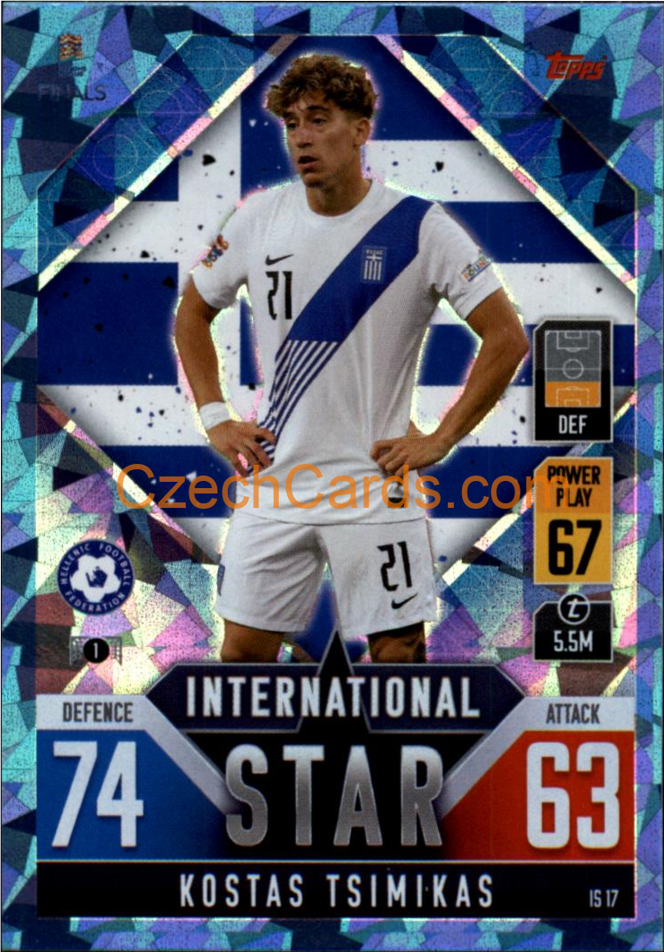 Kostas Tsimikas 2022/23 Match Attax 101 blue #IS17