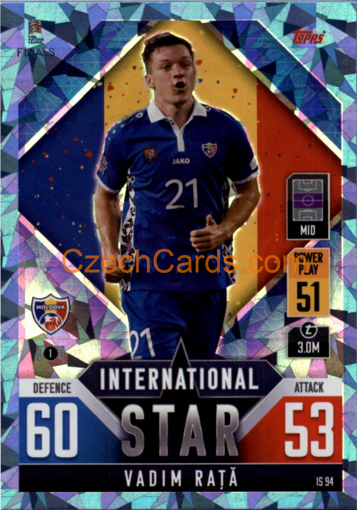 Vadim Raţă 2022/23 Match Attax 101 blue #IS94