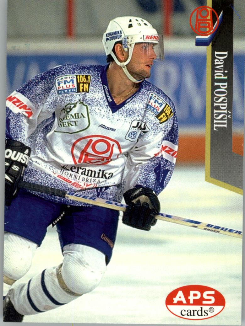 David Pospíšil APS 97/98 hokejová karta #181
