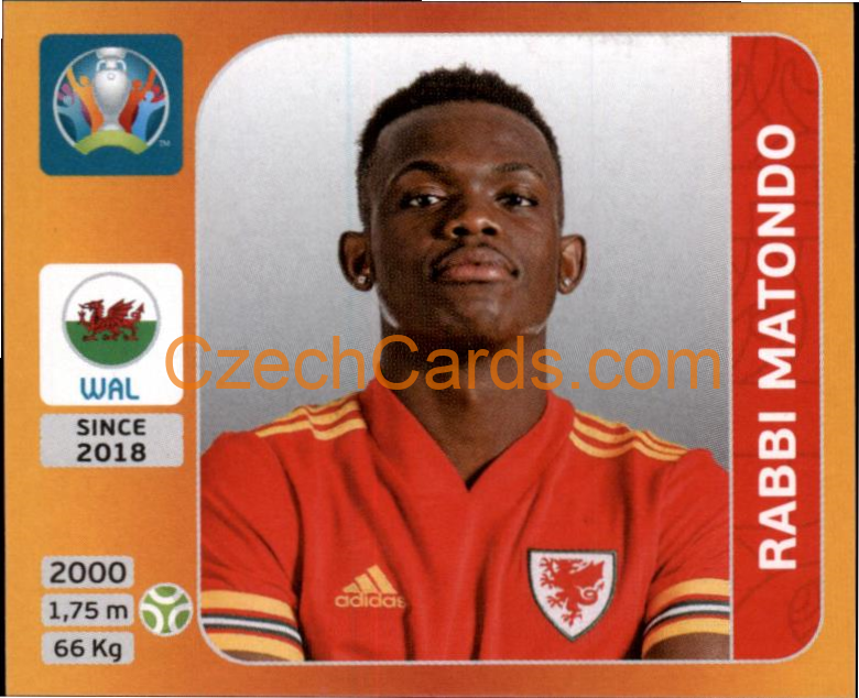 Rabbi Matondo 2020 Panini UEFA EURO sticker orange #117
