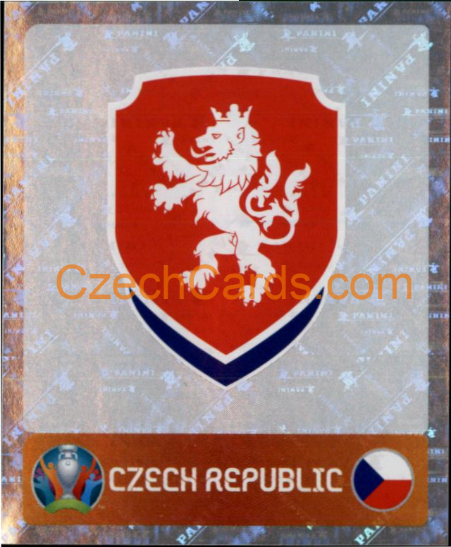 Team Logo 2020 Panini UEFA EURO sticker orange foil #380