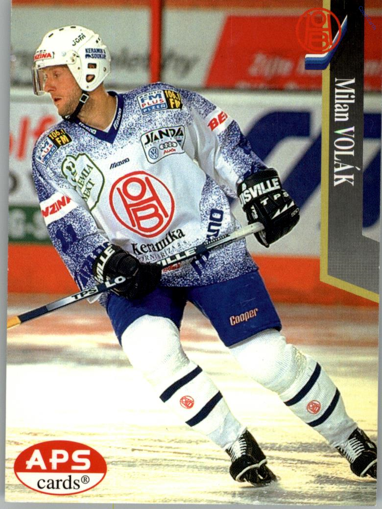 Milan Volák APS 97/98 hokejová karta #185