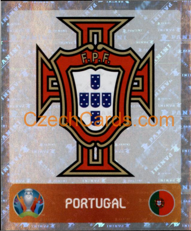 Team Logo 2020 Panini UEFA EURO sticker orange #658