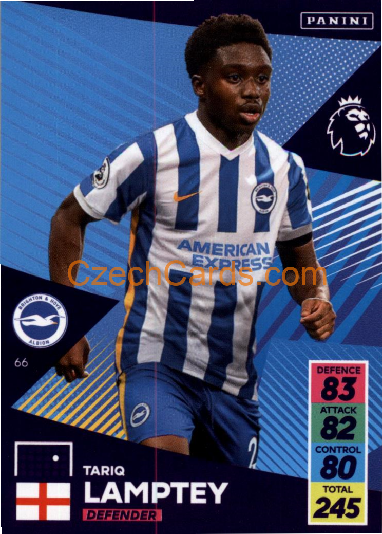Tariq Lamptey 2021/22 Panini Adrenalyn EPL #66