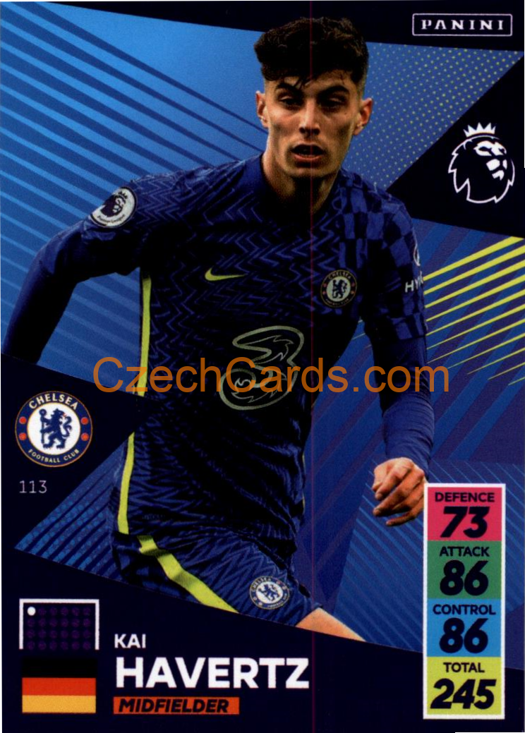 Kai Havertz 2021/22 Panini Adrenalyn EPL #113